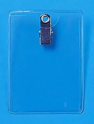 Clip On ID Card Holders Vertical Format