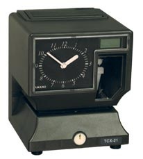 Refurbished Amano TCX-21 Certified Timeclock